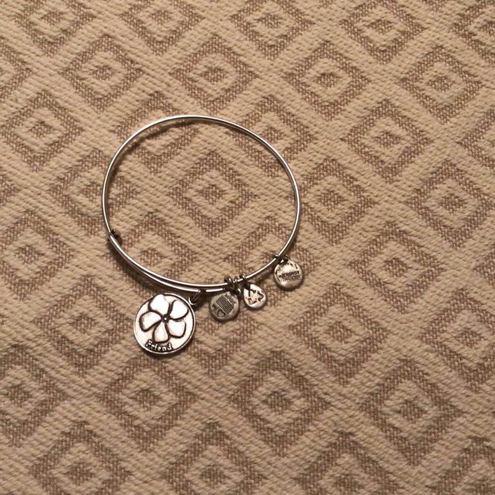 Alex and Ani silver friends bracelet